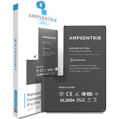 Ersättningsbatteri för iPhone 13 Pro (AmpSentrix Basic)