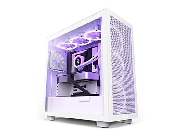 NZXT H series H7 Flow Tower ATX vit vit
