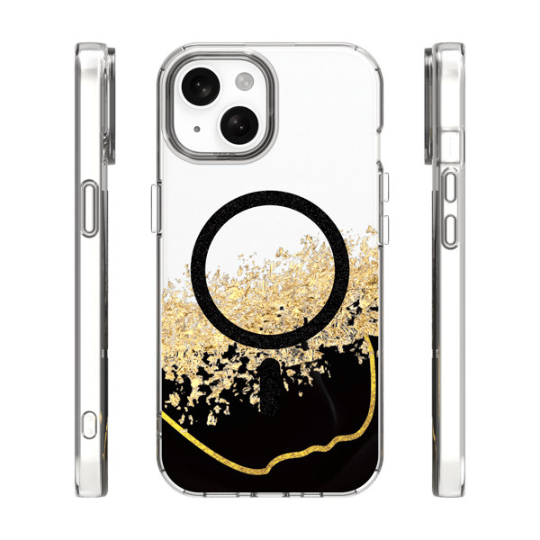 Epoxy Mag skal för iPhone 15 svart