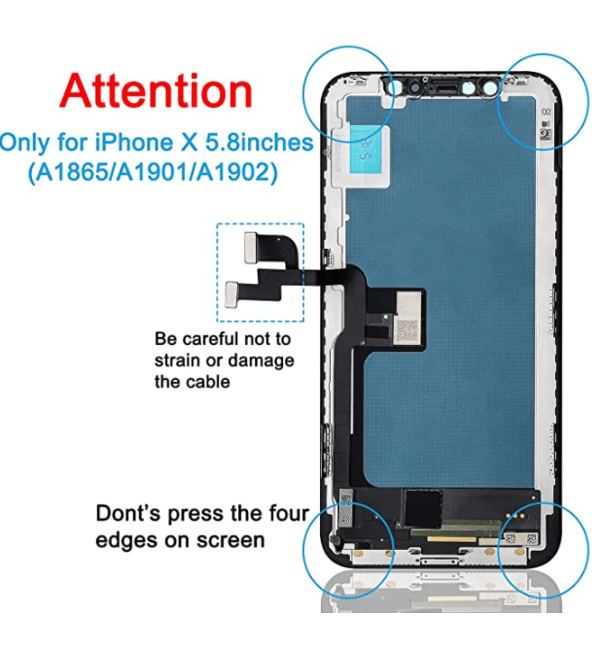 ersättnings skärm för iphone X