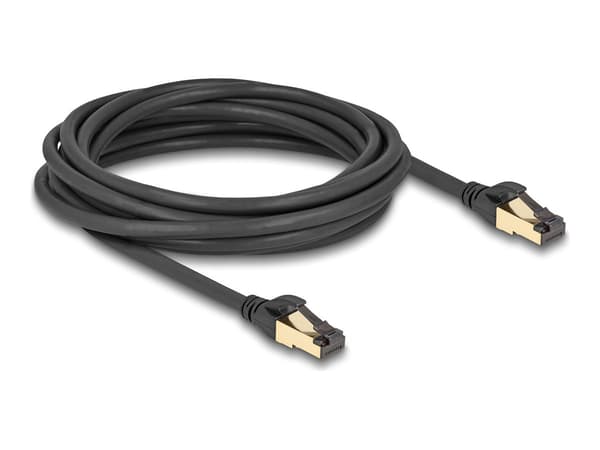 DeLOCK CAT 7 S/FTP 5m Netvärkskabel svart svart