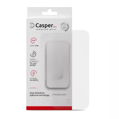Casper Pro Härdat Glas för iPhone 13 Pro Max / 14 Plus (Detaljhandelsförpackning) (Klar) röd