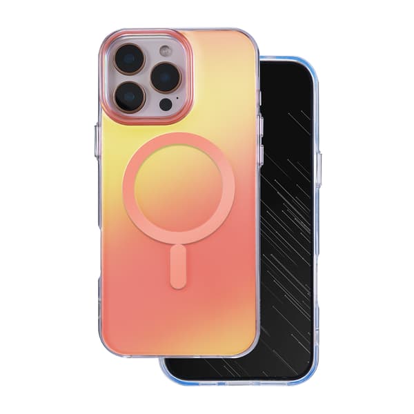 Tecto Shield Aurora skal för iPhone 16 Pro rosa rosa