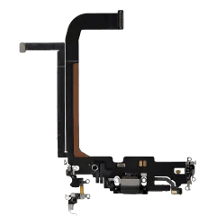 Laddningsport Flexkabel för iPhone 13 Pro Max (Begagnad OEM-dragning) (Alpingrön)