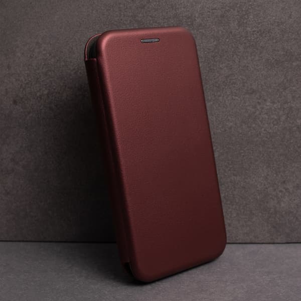 Smart Diva Case for Xiaomi Redmi Note 9s / 9 Pro / 9 Pro Max, Burgundy