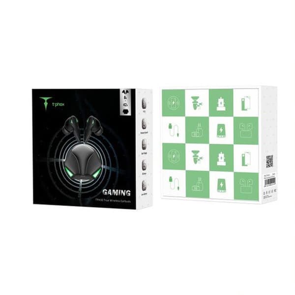 HÖRLURAR T-PHOX TWS TPH30-i30 BT SVART