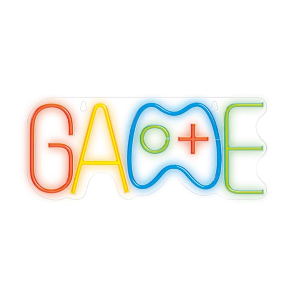 Forever Light Neon PLEXI LED GAME flerfärgad FPNE40