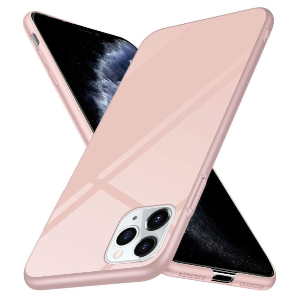 Forcell lasinen takakuori iPhone 11prolle pinkki "Pink"
"Rosa"