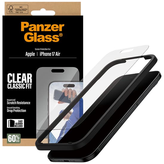 PanzerGlass® Skärmskydd iPhone 2025 6.6 iPhone 17 Air