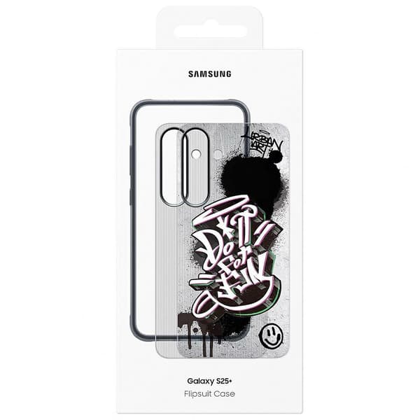 Samsung Flipsuit Rugged Case för Samsung Galaxy S25+ Svart