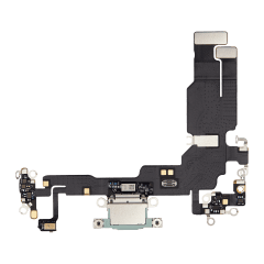Laddningsport Flexkabel för iPhone 15 (Premium) (Grön) grön