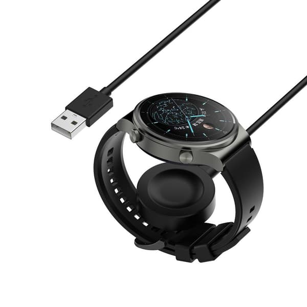 MAGNETIC CHARGING CABLE FOR HUAWEI WATCH BLACK