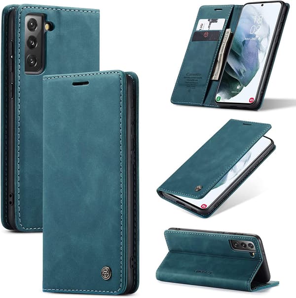 CaseMe 013 för Samsung Galaxy S21plus Plånboksfodral | grön grön