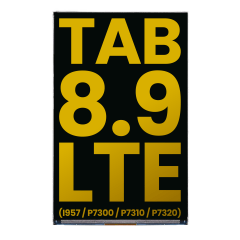 LCD för Samsung Galaxy Tab 8.9\" LTE (i957 / P7300 / P7310 / P7320) (Renoverad)