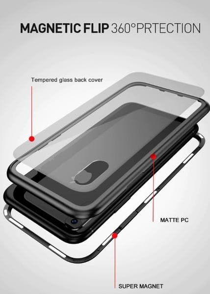 Magnetisk iphone 7/8 skall