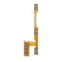 Ström- och volymknapp Flexkabel för Xiaomi Redmi Note 7 / 7 Pro röd