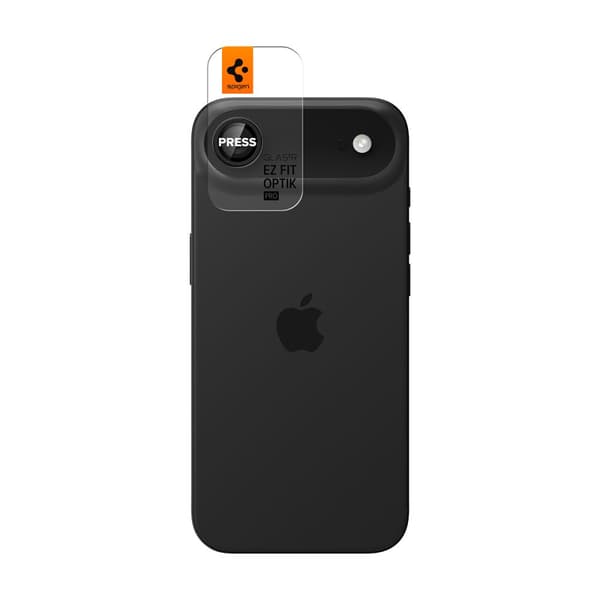 Spigen Optik Pro Glas Tr ”Ez Fit” Kameraskydd 2-pack för iPhone 17 Air svart