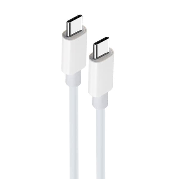 Maxlife MXUC-05 kabel USB-C - USB-C 1,0 m 100W vit vit