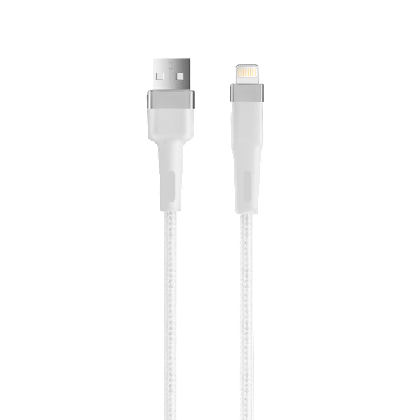 Setty USB - Lightning-kabel 1,2 m 2A KNA-L-1.220 vit