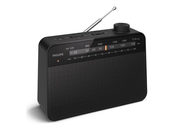 Philips TAR2509 Privat radio svart