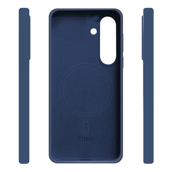 Etteri Silicone Mag skal för Samsung Galaxy S26 mörkblå blå