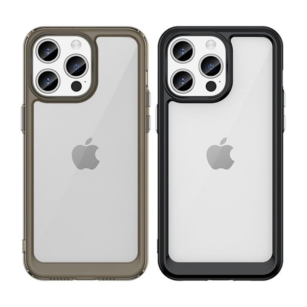 Baksilikon fodral  för iPhone 15 Pro Max blå blå