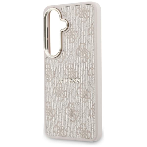 Guess fodral 4G Embossed Ring MagSafe för Samsung Galaxy S26 rosa rosa