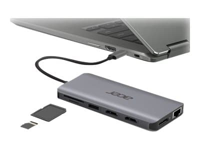 Acer 12-i-1 USB-C Adapter USB-C Dockningsstation
