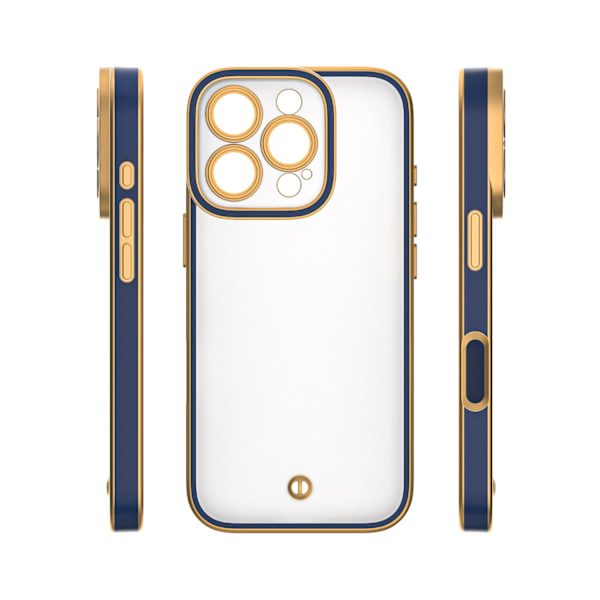 Silky Gold-skal för iPhone 14 6,1\" blå