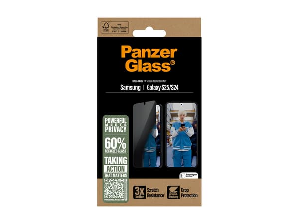 PanzerGlass Privacy Samsung Galaxy S25