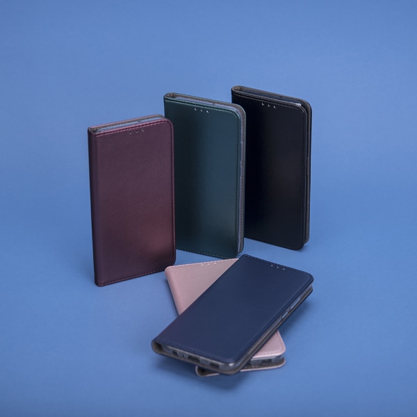 Smart Case Book för iphone 15 plus blå blå