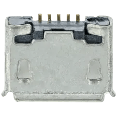 Laddport lödning krävs - 05 Pin - Micro B - 2 fästpunkter (C008)
