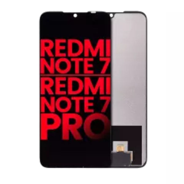 LCD-enhet utan ram för Xiaomi Redmi Note 7 / 7 Pro (Eftermarknad Plus) (Svart)