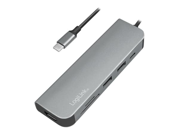 LogiLink USB-C Multifunction Hub USB-C 3.2 Dockingstation