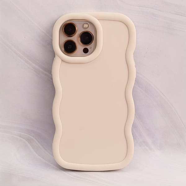 Candy-fodral för iPhone 15 6,1" beige beige