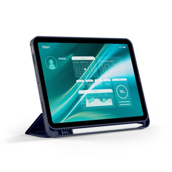 Etteri fodral för Samsung Galaxy Tab A9+ 2023 / A11+ 2025 11' mörkblå