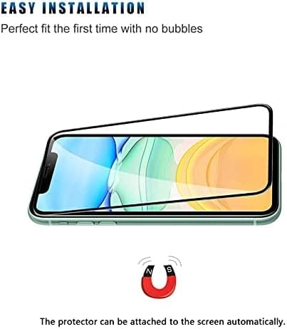 3 st heltäckande för iphone 11 skärmskydd super kvalitet