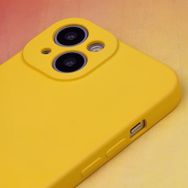 Silikonskal för Xiaomi Redmi 13c 5G gul
