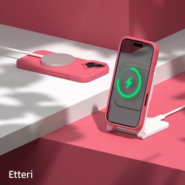 Etteri Silikonskal till iPhone 16 6,1\" hallon