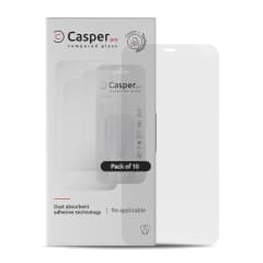 Casper Pro Härdat Glas för iPhone 12 Pro Max (10-pack) (Klar) röd
