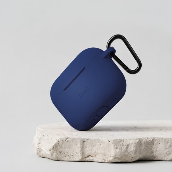 Etteri silikonfodral för AirPods Pro 3 mörkblå