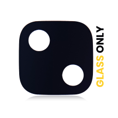 Bakre kameralins (endast glas) med lim för Google Pixel 4A (10-pack) transparent