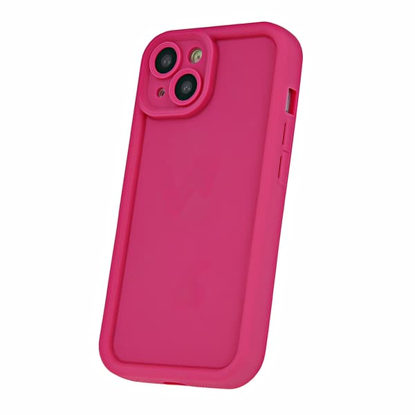 Rim TPU-fodral för iPhone 16 Pro 6,3\" rosa