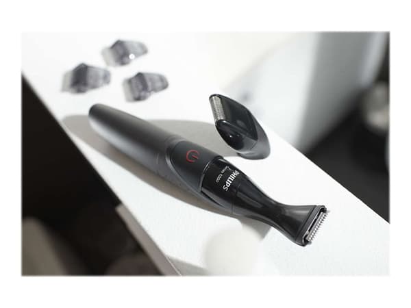 Philips röd/svart Trimmer MG1100