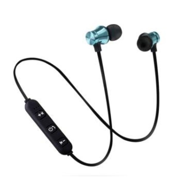 Magnetiska  Bluetooth Sporthörlurar silver silver