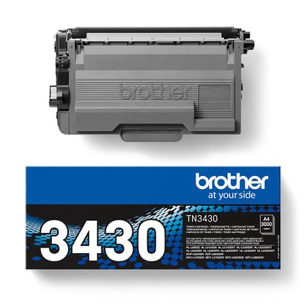 Brother TN 3430 svart 3000 sidor Toner