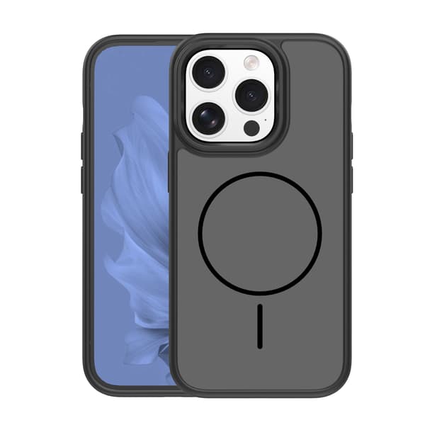 Frame Thin Mag-fodral för iPhone 14 Pro 6,1\" svart