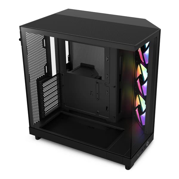 NZXT H series H6 Flow Tower ATX svart