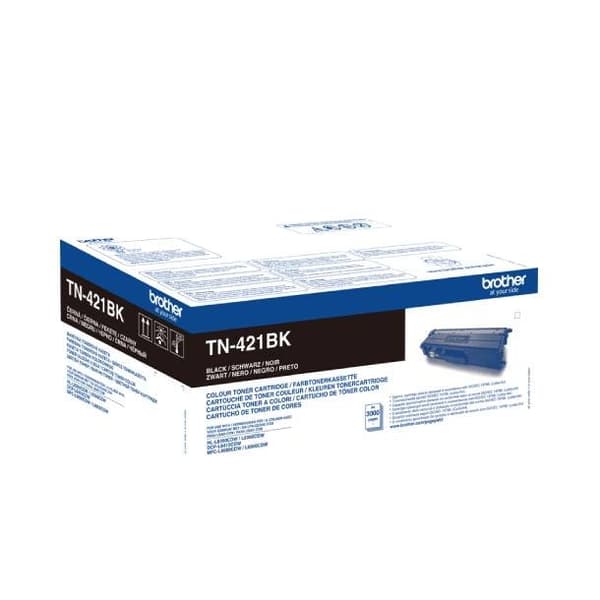 Brother TN 421BK svart 3000 sidor Toner
