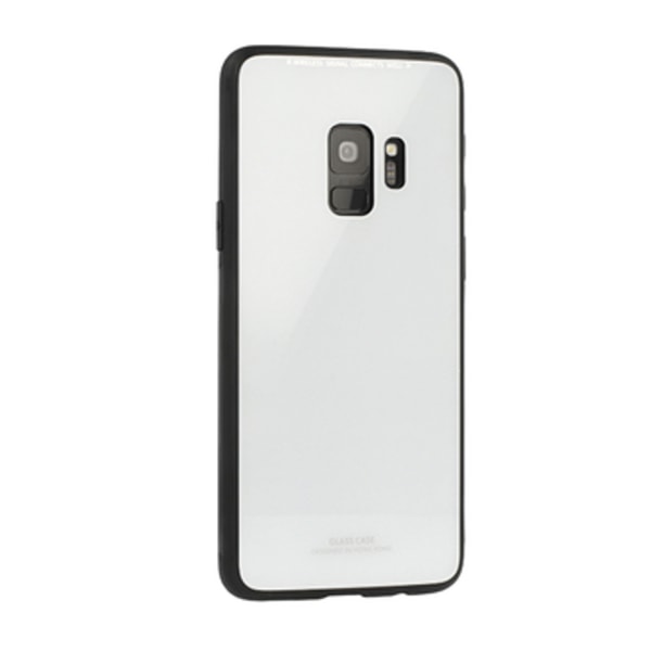 GLASSFODRAL TILL SAMSUNG GALAXY S9 PLUS VIT vit